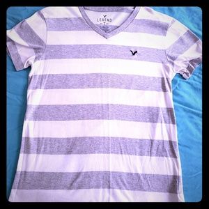 Aeropostale Men's Cotton V-Neck Tee